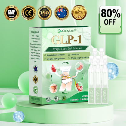 🌱🌱𝑪𝒓𝒂𝒛𝒚𝑳𝒆𝒂𝒇® 𝑮𝑳𝑷-1 𝑵𝒂𝒕𝒖𝒓𝒂𝒍 𝑷𝒍𝒂𝒏𝒕-𝑩𝒂𝒔𝒆𝒅 𝑺𝒍𝒊𝒎𝒎𝒊𝒏𝒈 𝑶𝒓𝒂𝒍 𝑺𝒐𝒍𝒖𝒕𝒊𝒐𝒏 | 𝑪𝒍𝒊𝒏𝒊𝒄𝒂𝒍𝒍𝒚 𝑷𝒓𝒐𝒗𝒆𝒏 ⏳ 𝑭𝒊𝒏𝒂𝒍 3 𝑯𝒐𝒖𝒓𝒔: 80% 𝑶𝑭𝑭