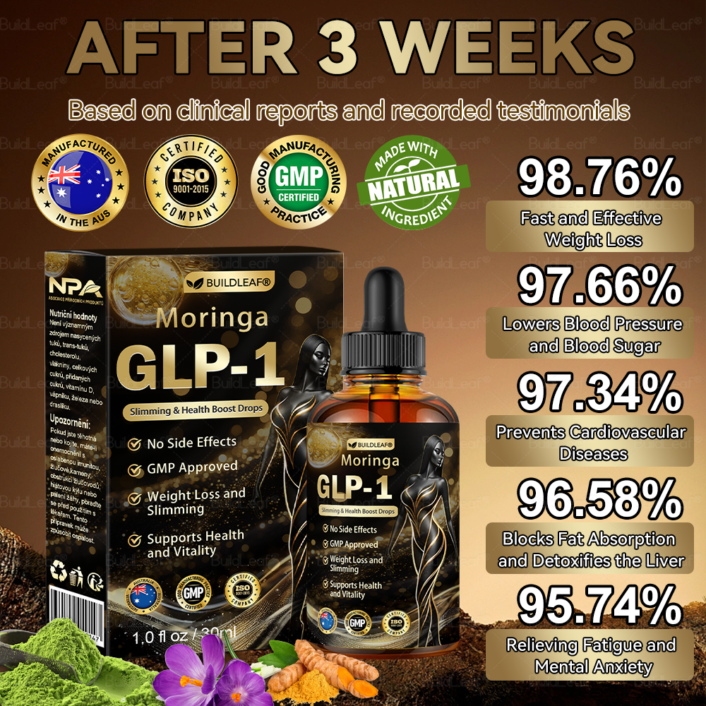 🌱 BuildLeaf® Moringa Slimming & Energy Boost Drops – Made for Real Aussies Who Want Results | Grab 80% Off Today!